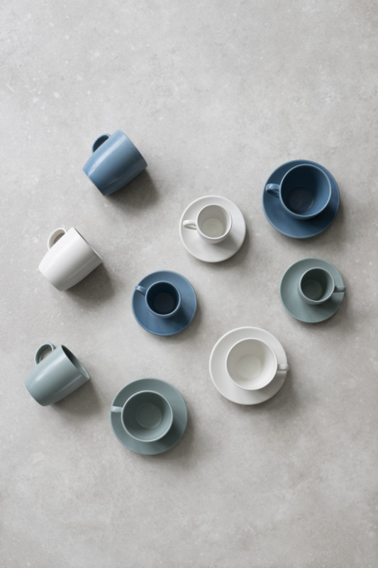 Mug rond crème Grès 30 cl Ø 7,9 cm Pulse Essentials Collection