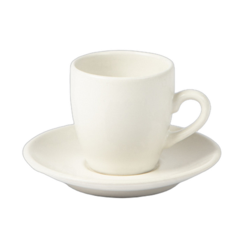 Tasse à café rond crème Grès 11 cl Ø 6,4 cm Pulse Essentials Collection