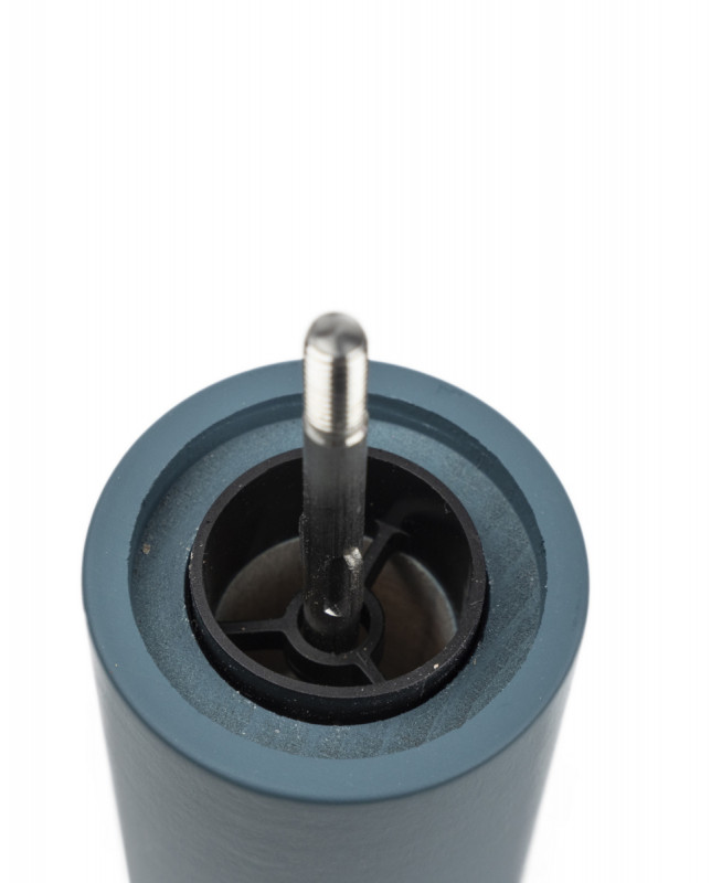 Moulin à poivre droit bleu Ø 5,2 cm 5,2x5,2x12 cm Boreal Peugeot Saveurs