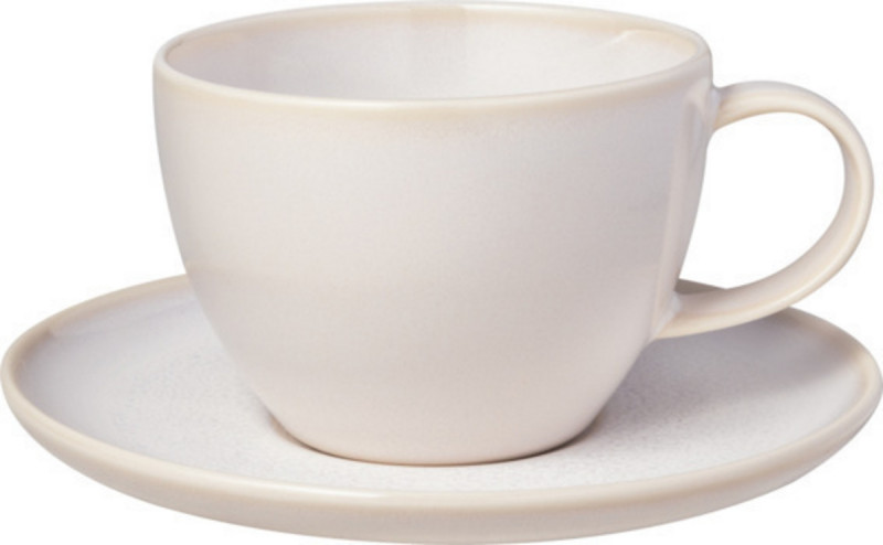 Sous-tasse à café rond Cotton porcelaine Ø 15 cm Crafted Villeroy & Boch