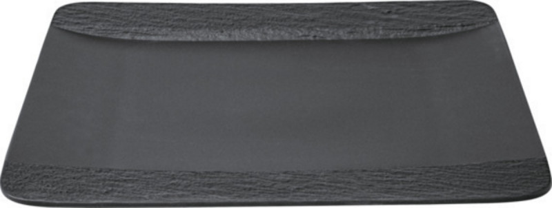 Assiette plate Black porcelaine The Rock Villeroy & Boch