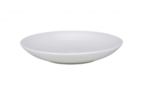 Assiette coupe creuse rond blanc porcelaine Ø 22,2 cm Céleste Rak