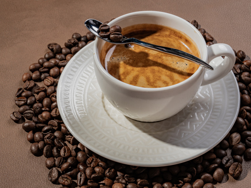 Tasse à café rond blanc porcelaine Ø 9 cm Céleste Rak