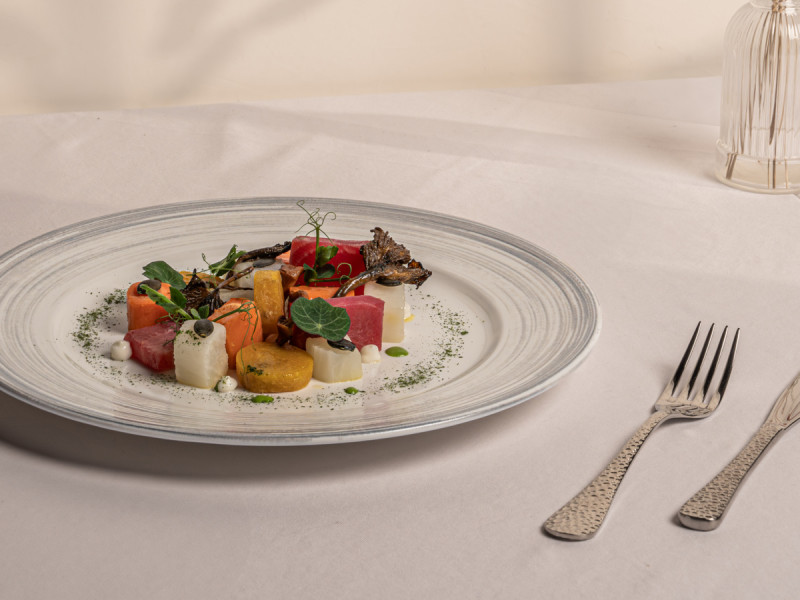 Assiette plate ovale blanc porcelaine 32x20,2 cm Sublime Rak