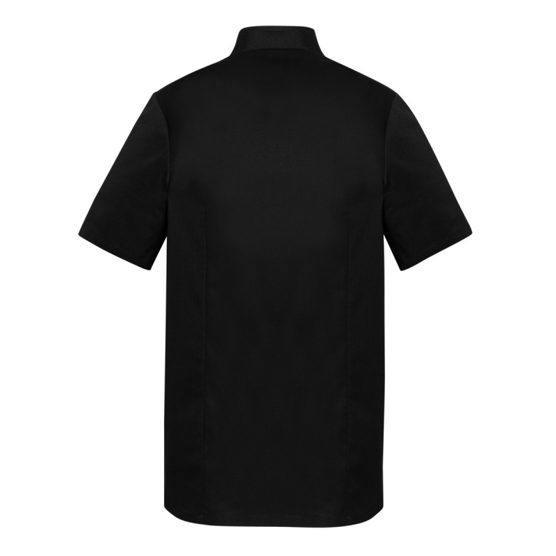 Veste de cuisine manches courtes noir T3 Reko Molinel