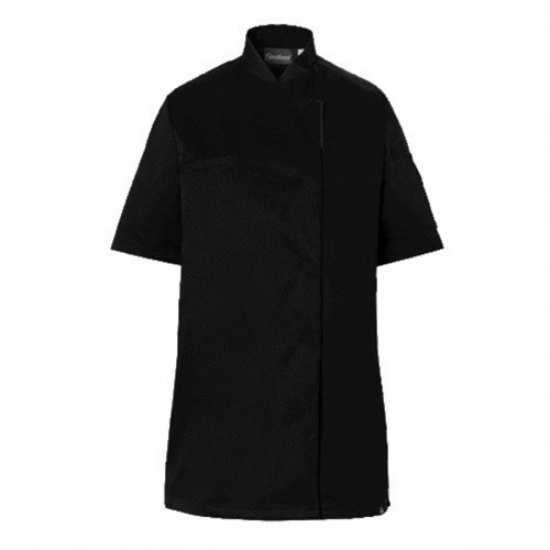 Veste de cuisine manches courtes noir T6 Reko Molinel