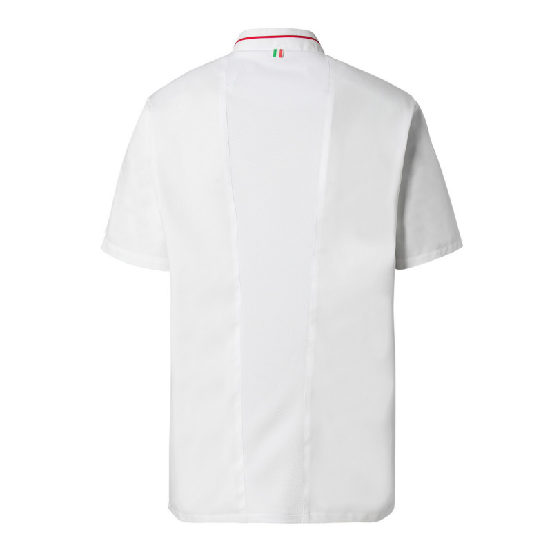 Veste de cuisine manches courtes blanc T3 Pesto Molinel