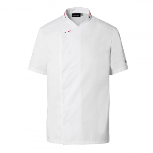 Veste de cuisine manches courtes blanc T6 Pesto Molinel