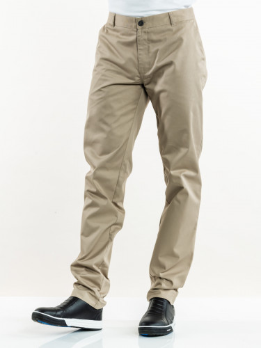 Pantalon de cuisine beige 58 Sabbia Chaud Devant