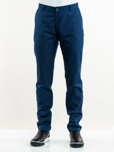 Pantalon de cuisine bleu marine 58 Marino Chaud Devant