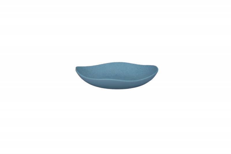 Assiette creuse organique Water porcelaine vitrifiée Ø 17 cm Between Colored Rak