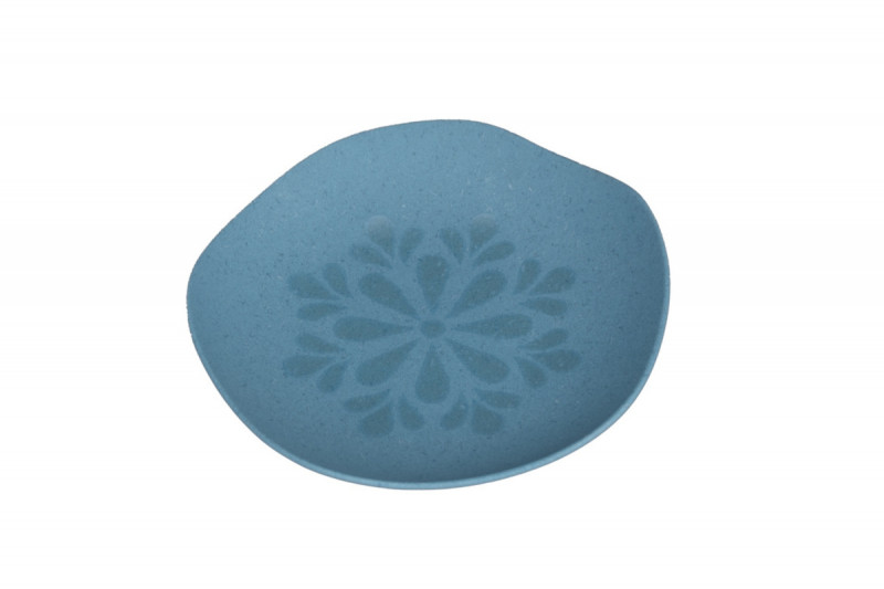 Assiette creuse organique Water porcelaine vitrifiée Ø 21 cm Between Colored Rak