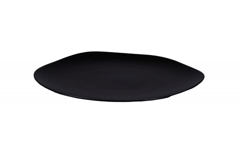 Assiette plate organique Nuance porcelaine vitrifiée Ø 30 cm Between Rak