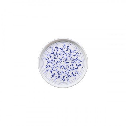 Assiette avec cloche rond Riviera porcelaine vitrifiée Ø 12 cm Rihla Rak