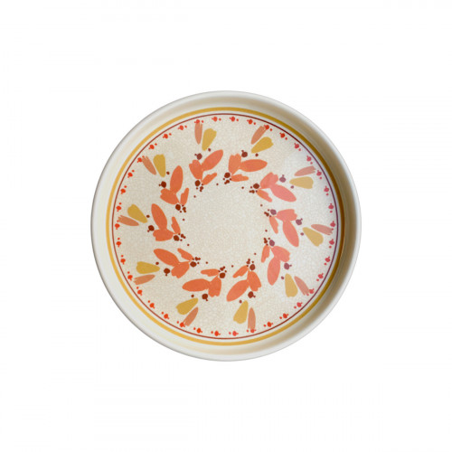 Assiette avec cloche rond Solea porcelaine vitrifiée Ø 15,7 cm Rihla Rak
