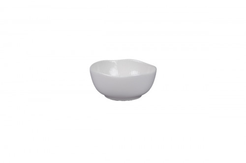 Bol organique ivoire porcelaine vitrifiée Ø 12,5 cm Between Rak