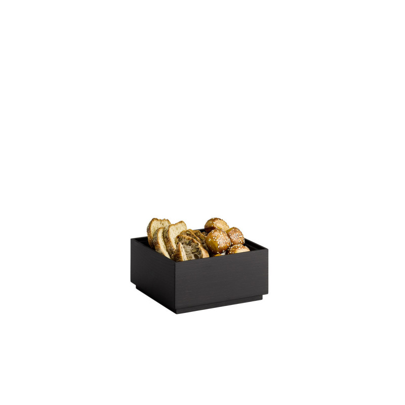 Caisse gn1/6 bois noir 17,6x16,2x8,5 cm Valo Aps