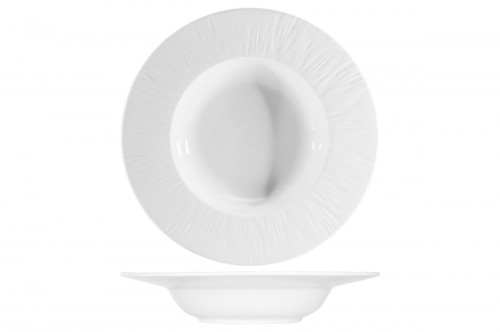 Assiette creuse rond blanc porcelaine Ø 23,7 cm Pure White Proof
