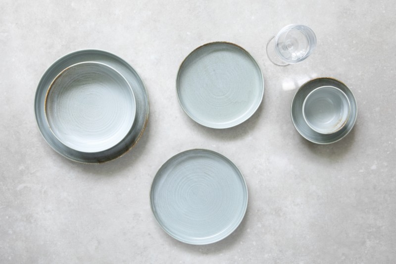 Bowl gris porcelaine Ø 11 cm Haven Urban Accolade