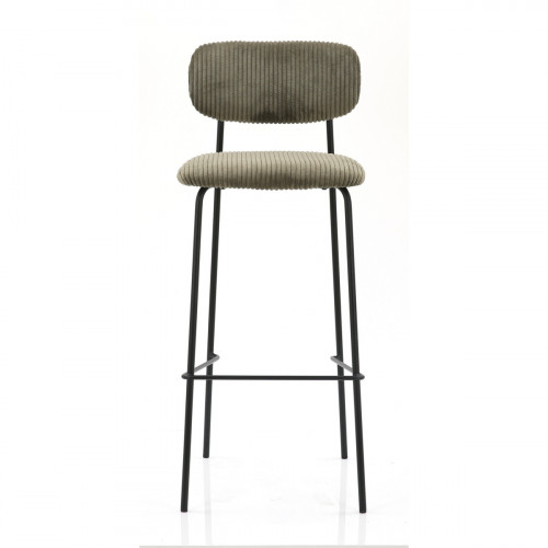 Tabouret de bar vert olive 103x42,2x45 cm Paul Flexmob