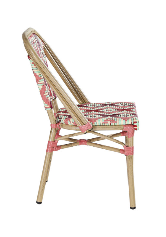 Chaise d'extérieur 84x46x56 cm Magenta Flexmob