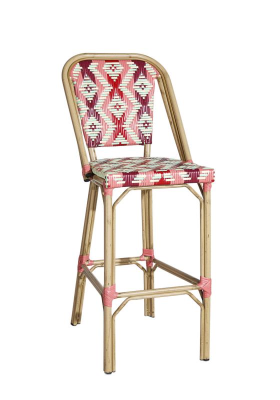 Tabouret de bar 116x48x58 cm Magenta Flexmob