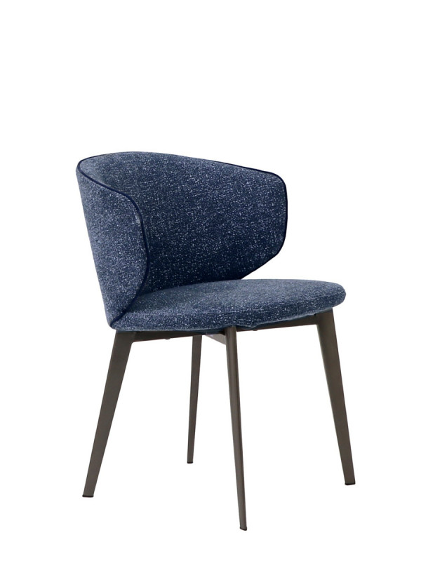 Chaise bleu 75x58x56 cm Maxime Flexmob