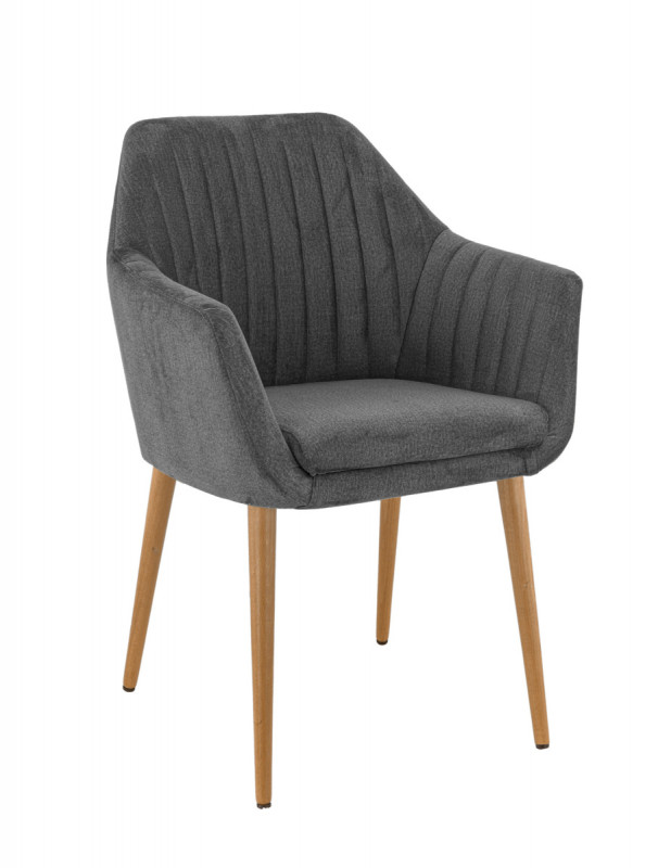 Assise de fauteuil gris anthracite 47x63x59 cm Alfonse Flexmob