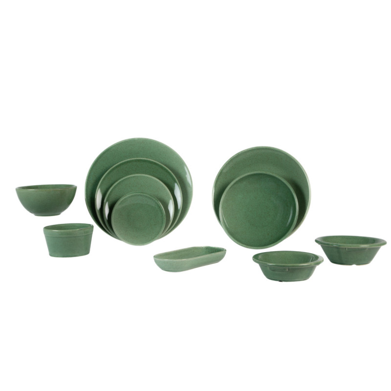 Assiette coupe plate Lagoon grès renforcé Ø 25 cm Twist Essentials Collection